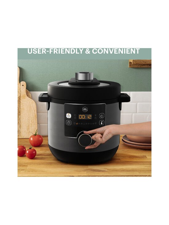 Obh Nordica - Turbo Cuisine & Fry -monitoimikeitin, airfryer - BLACK/SILVER | Stockmann - photo 7
