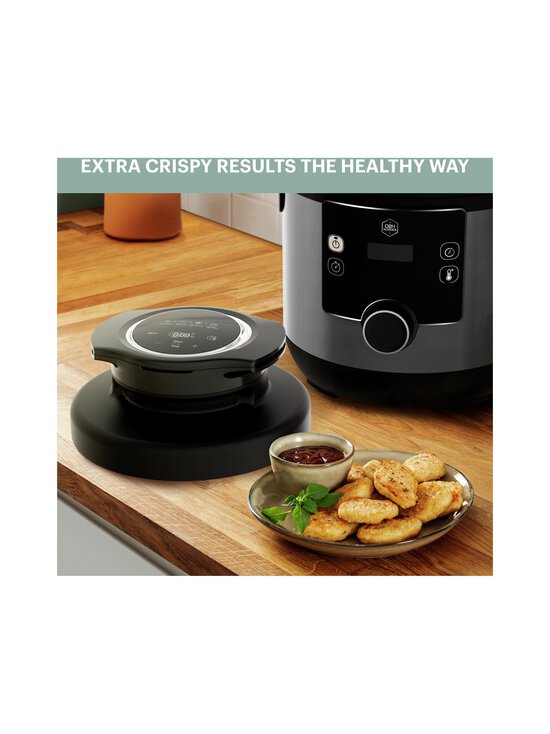 Obh Nordica - Turbo Cuisine & Fry -monitoimikeitin, airfryer - BLACK/SILVER | Stockmann - photo 8