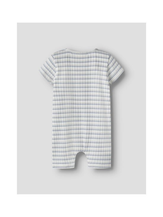 Lil' Atelier - Bodi NbmHaldur Loose Short - COCONUT MILK STRIPES:DUSTY BLUE | Stockmann - photo 2