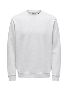 Only & Sons - OnsCeres Crew -collegepaita - SUPER LIGHT GREY MELANGE | Stockmann