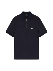 ARMANI EXCHANGE - Zip Polo -pikeepaita - AF21936 UB101 DEEP NAVY | Stockmann