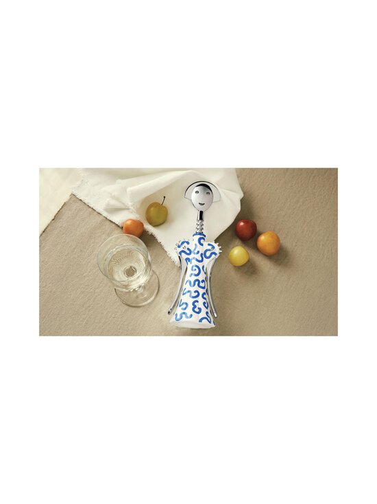 Alessi - Anna G. -korkkiruuvi 24,5 x 7 cm - WHITE/BLUE | Stockmann - photo 2