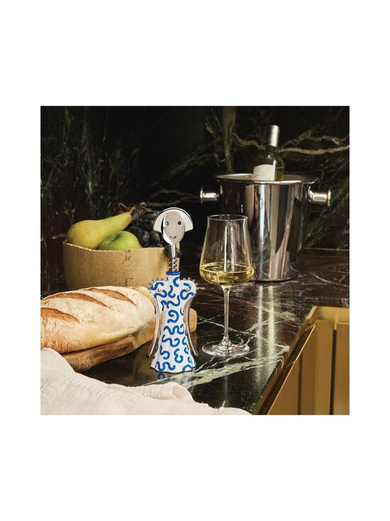 Alessi - Anna G. -korkkiruuvi 24,5 x 7 cm - WHITE/BLUE | Stockmann - photo 3