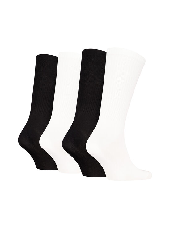 Calvin Klein - Monologo Giftbox -sukat 4-pack - 001 BLACK/WHITE | Stockmann - photo 2