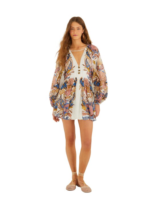 Farm Rio - Sea Garden Bubble -minimekko - 26084 SEA GARDEN OFF-WHITE | Stockmann - photo 1