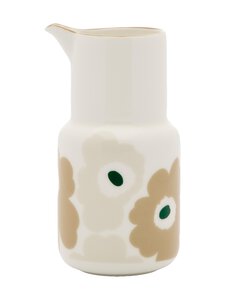 Marimekko - Unikko karafe 0,65 l - WHITE,LT.SAND,BEIGE,DK.GREEN | Stockmann