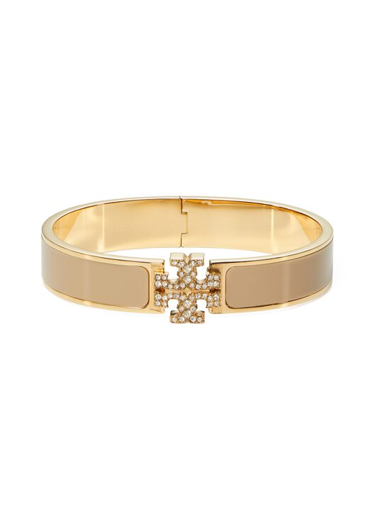 Tory Burch - Kira Enamel rokassprādze - TORY GOLD / TAN / CRYSTAL | Stockmann - photo 1