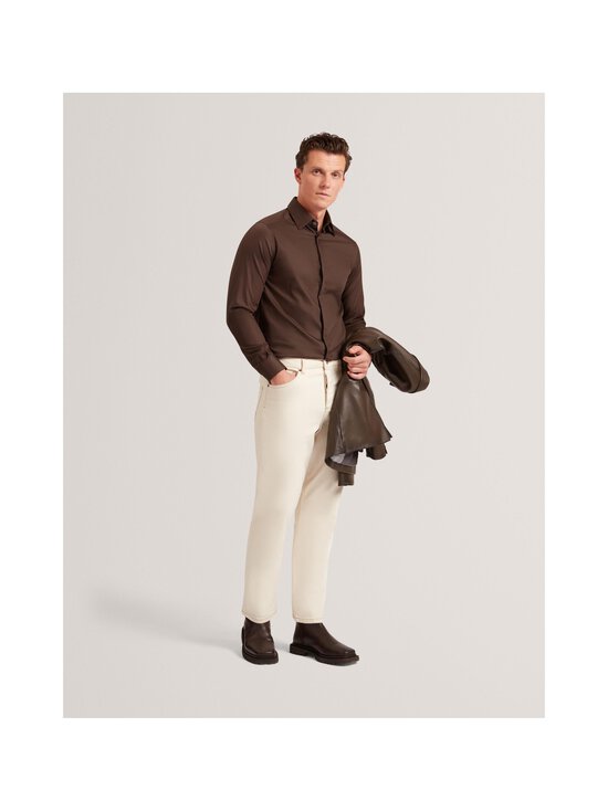 Ted Baker London - Tibor Regular Fit Smart Twill -kauluspaita - DK-BROWN - photo 3 Ted Baker London - Tibor Regular Fit Smart Twill -kauluspaita - DK-BROWN | Stockmann - photo 3
