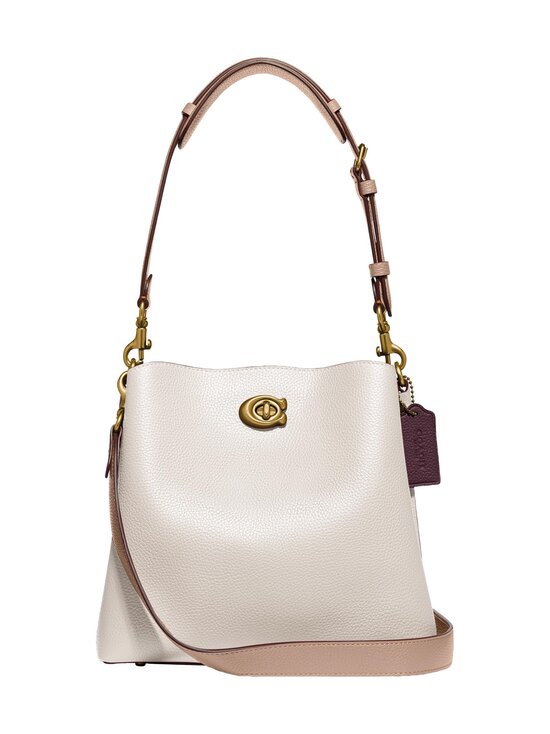 Willow Bucket Bag In Colorblock -nahkalaukku