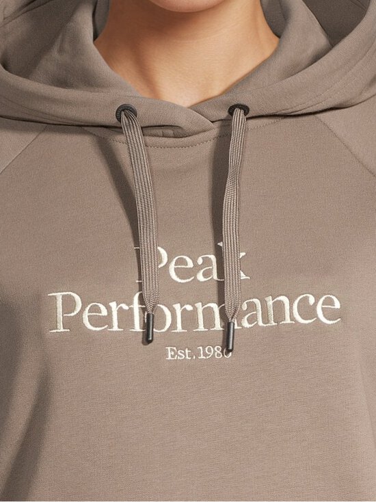 Peak Performance - W Original Hood -collegehuppari - 270 TERRAIN TAN/SAND FOG/ | Stockmann - photo 4