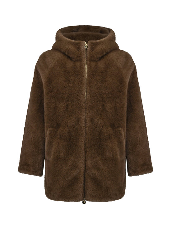 Joseph Ribkoff - Hupullinen tekoturkistakki - 4548 DARK MINK | Stockmann - photo 1