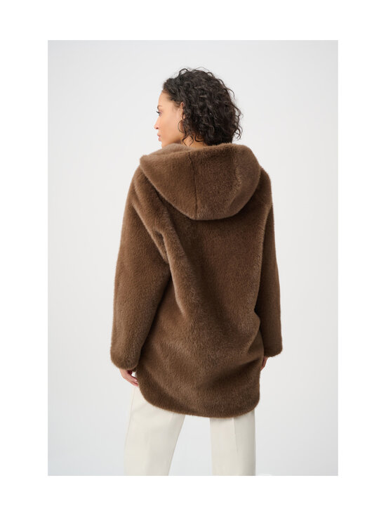 Joseph Ribkoff - Hupullinen tekoturkistakki - 4548 DARK MINK | Stockmann - photo 4