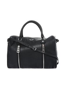 Zadig&Voltaire - Sunny Medium Grained -nahkalaukku - BLACK | Stockmann