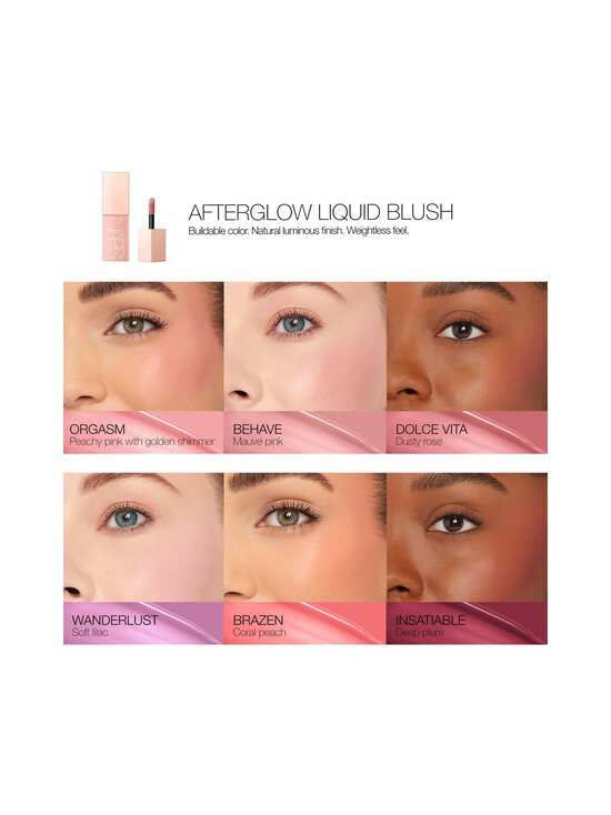 NARS - Afterglow Liquid Blush -poskipuna 7 ml - BEHAVE | Stockmann - photo 3