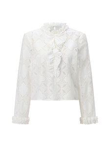 rich & royal - Romantic-röyhelöpusero - 113 PEARL WHITE | Stockmann