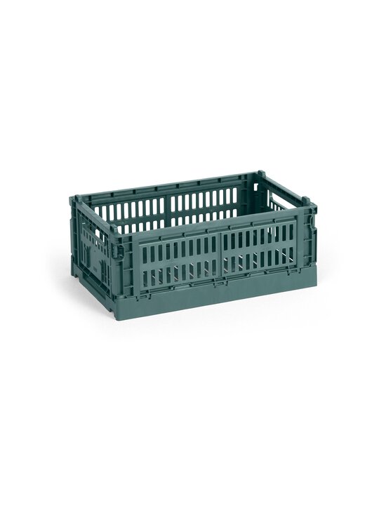 HAY - Colour Crate Small uzglabāšanas kaste 17 x 26,5 x 10,5 cm - DARK GREEN - photo 1 HAY - Colour Crate Small uzglabāšanas kaste 17 x 26,5 x 10,5 cm - DARK GREEN | Stockmann - photo 1