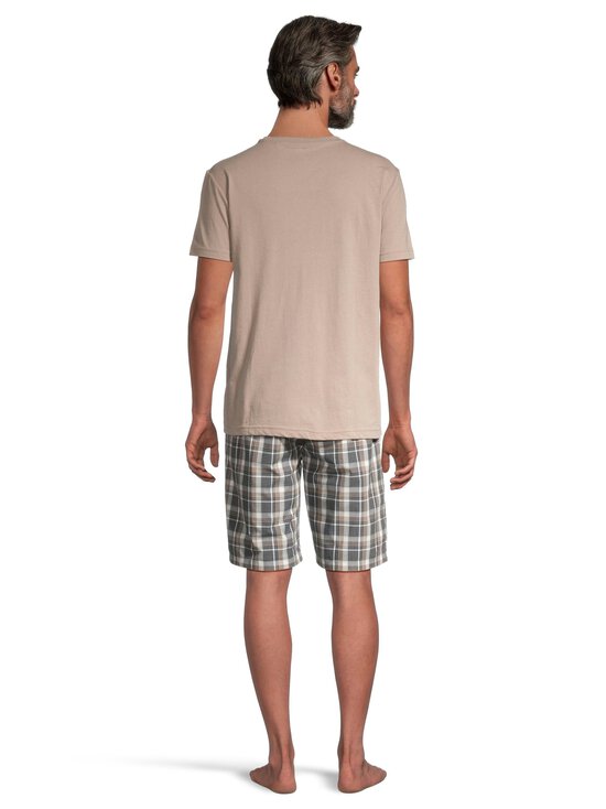 Cap Horn loungewear - Sebastian-pyjama 2-osainen - SAND MEL. CHECK COMBO | Stockmann - photo 3