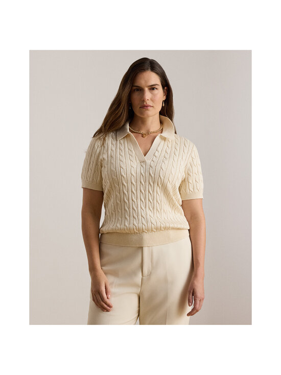 Lauren Ralph Lauren - Kootud polosärk - 001 MASCARPONE CREAM | Stockmann - photo 2