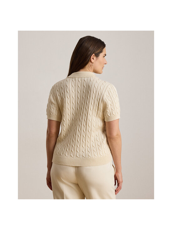 Lauren Ralph Lauren - Kootud polosärk - 001 MASCARPONE CREAM | Stockmann - photo 3