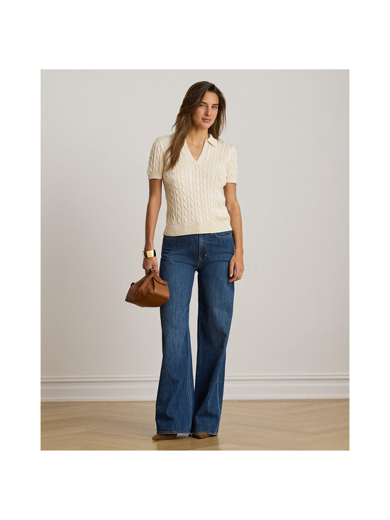 Lauren Ralph Lauren - Kootud polosärk - 001 MASCARPONE CREAM | Stockmann - photo 8