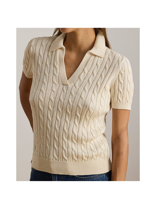 Lauren Ralph Lauren - Kootud polosärk - 001 MASCARPONE CREAM | Stockmann - photo 9
