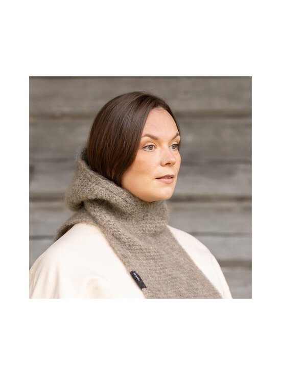 Myssyfarmi - Jäkälä Halla -neulehuppu - JÄKÄLÄ NAT LIGHT GREY | Stockmann - photo 2