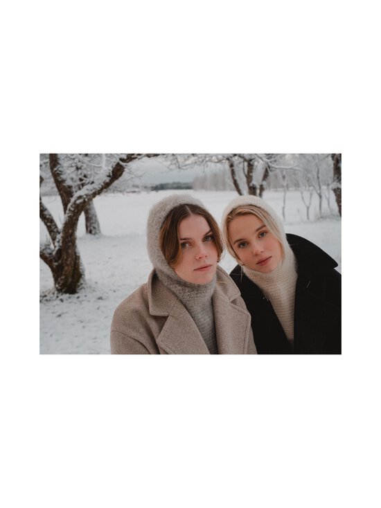 Myssyfarmi - Jäkälä Halla -neulehuppu - JÄKÄLÄ NAT LIGHT GREY | Stockmann - photo 4