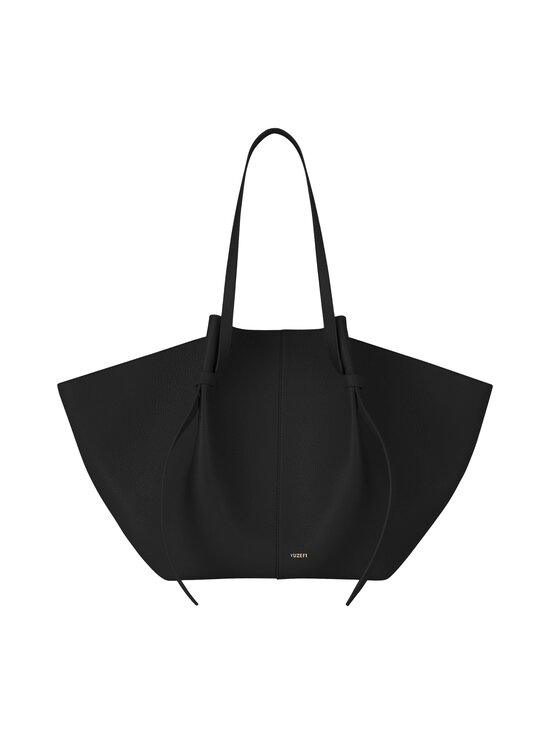 YUZEFI - XL Mochi Pebble Grain -nahkalaukku - BLACK | Stockmann - photo 1