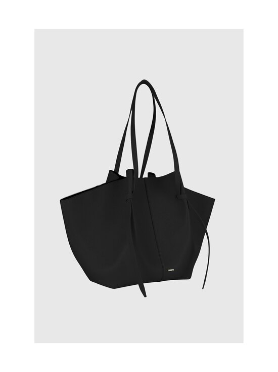 YUZEFI - XL Mochi Pebble Grain -nahkalaukku - BLACK | Stockmann - photo 2