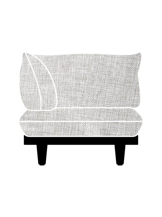 Fatboy - Paletti-kulmatuolin vaihtopäällinen mist - GREY | Stockmann - photo 1