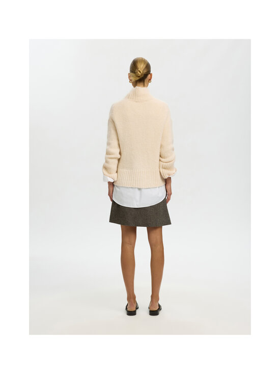 Selected - SlfGabriella High Neck -neule - BIRCH | Stockmann - photo 3