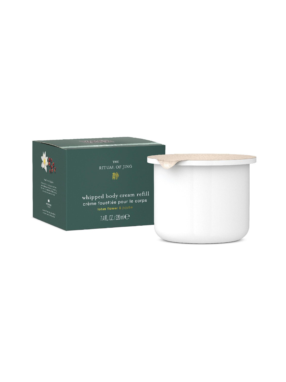 The ritual of jing body cream refill -vartalovoide, täyttöpakkaus