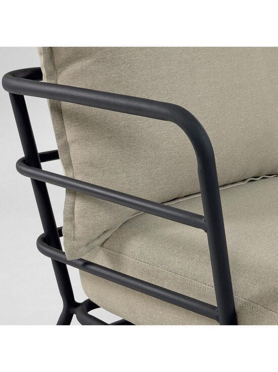 Kave Home - Mareluz-nojatuoli beige/musta - BEIGE | Stockmann - photo 4