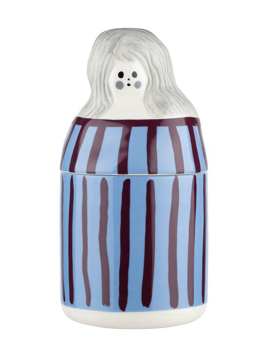 Marimekko - Raita-Armi -keramiikkakoriste - LT.BLUE, EGGPLANT | Stockmann - photo 1