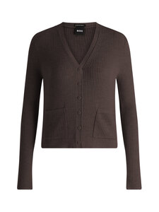 BOSS - Feryn-neuletakki - 210 MEDIUM BROWN | Stockmann