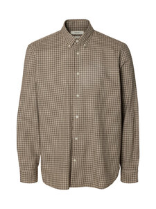 Selected - Särk SlmRegCole Jay Melange - CHOCOLATE CHIP CHECKS:MULTI | Stockmann
