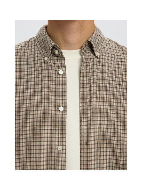 Selected - Särk SlmRegCole Jay Melange - CHOCOLATE CHIP CHECKS:MULTI | Stockmann - photo 6