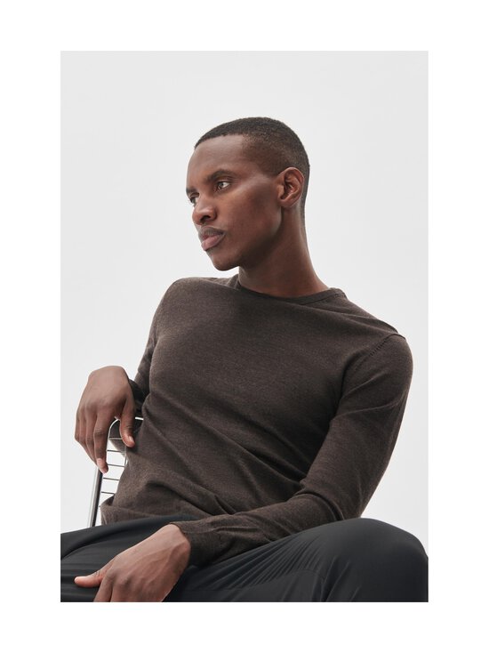 Matinique - Margrate Regular fit -neulepaita - 21206 DARK BROWN | Stockmann - photo 3