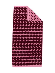 Marimekko - Räsymatto-pyyhe - WINE RED, WILD ROSE | Stockmann