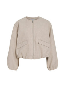 Vila - ViBalou Zipper -takki - SUPER LIGHT NATURAL MELAN | Stockmann