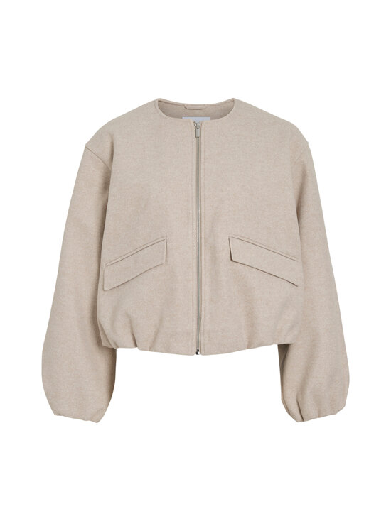 Vila - ViBalou Zipper -takki - SUPER LIGHT NATURAL MELAN | Stockmann - photo 1