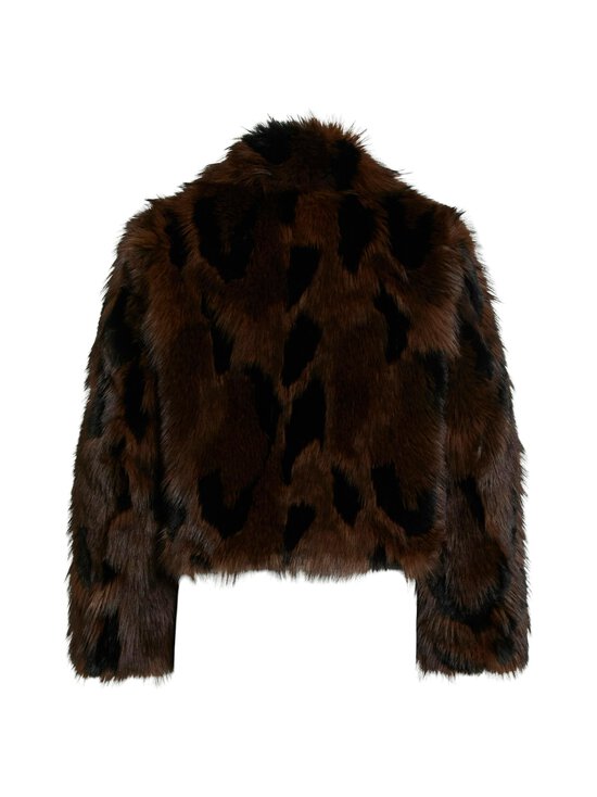 Vila - Kunstkarusnahast jope ViAquafina - BLACK BEAUTY AOP:PINE CONE | Stockmann - photo 2