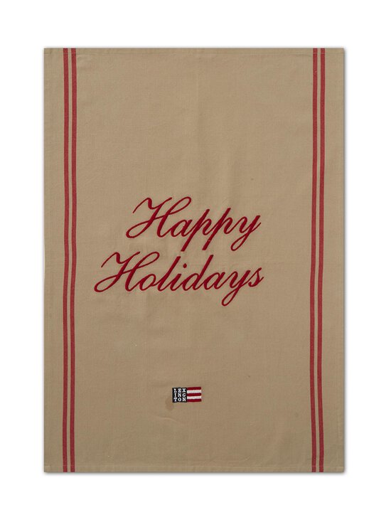 Lexington - Happy Holiday Virtuves dvielis 50 x 70 cm - 2560 BEIGE/RED - photo 1 Lexington - Happy Holiday Virtuves dvielis 50 x 70 cm - 2560 BEIGE/RED | Stockmann - photo 1