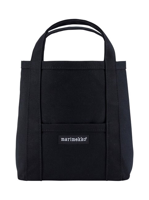 001 BLACK Marimekko Mini Peruskassi -laukku |21 x 22,5 x 13 cm | Käsilaukut  | Stockmann
