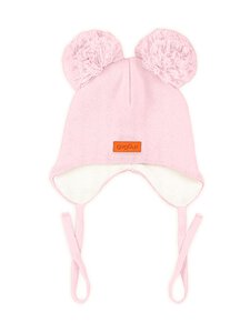 Gugguu - Cotton Double Tuft cepure mazuļiem - PINK BALL | Stockmann