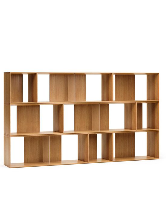 Kave Home - Litto-hylly 9-osainen tammi 202 x 114 cm - BEIGE | Stockmann - photo 2