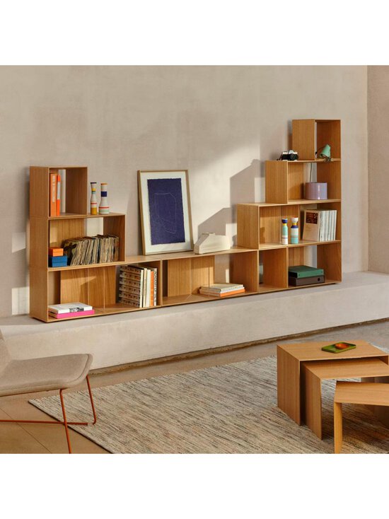 Kave Home - Litto-hylly 9-osainen tammi 202 x 114 cm - BEIGE | Stockmann - photo 3