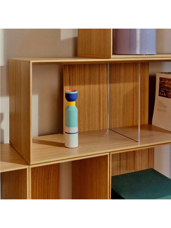 Kave Home - Litto-hylly 9-osainen tammi 202 x 114 cm - BEIGE | Stockmann - photo 4