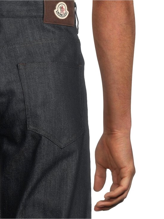 Moncler - Straight Leg Denim -farkut - 76C NAVY | Stockmann - photo 5