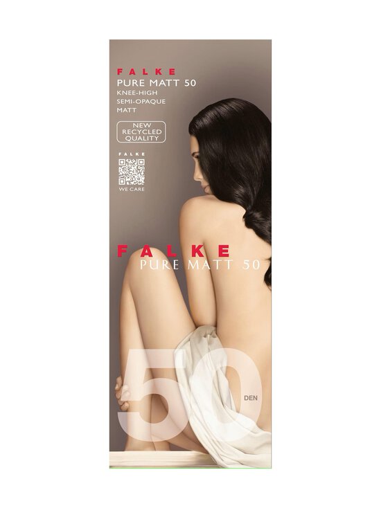 Falke - Pure Matt 50 den pusgarās zeķes - 3009 BLACK - photo 6 Falke - Pure Matt 50 den pusgarās zeķes - 3009 BLACK | Stockmann - photo 6